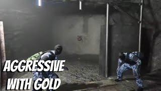 GTA Online The Diamond Casino Heist | Aggressive Sewer Tunnel Approach With Gold