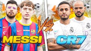 RETOS DE FÚTBOL: MESSI (DAVO Y LA COBRA) VS CR7 (WILL Y MIKE) - ¿QUIEN ES EL GOAT?