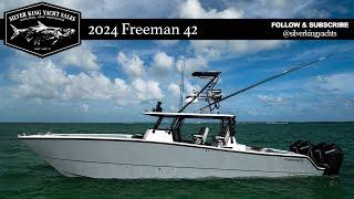 Freeman Boatworks 42 LR Video Walkthrough w/ Nick Stanczyk Islamorada Florida Silver King Yachts