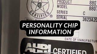 Personality Chip Information