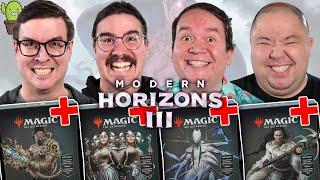 UPGRADED Modern Horizons Commander Precon Gameplay | Disa VS Satya VS Ulalek VS Omo