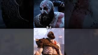 God Of War Ragnarok vs God Of War #gow #gowragnarok #kratos