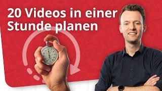 Die ultimative Anleitung für stressfreie YouTube-Video-Planung