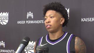 Boogie Ellis speaks out at Sacramento Kings media day