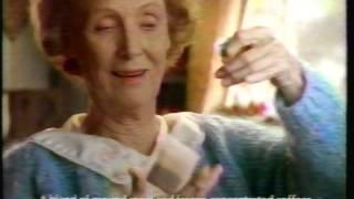 Folgers Coffee Singles Commercial 1991