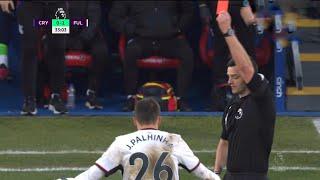 Tyrick Mitchell Red Card ! Crystal Palace vs Fulham