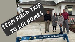 The Halstead Team takes a Field Trip to see LGI Homes Stockton @ Ligurian Village.