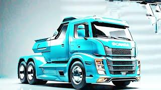 "All new 2025 Scania Truck: The Future of Long-Haul Transport is Here"