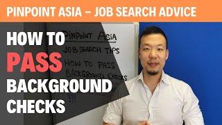 How to Pass Background Checks with Flying Colors (Matt Chung)