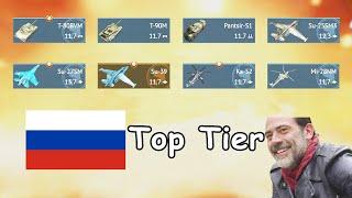 Is The Russian Top Tier the most OP? 