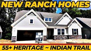 HERITAGE 55+ Must-See New Ranch Homes near Charlotte, North Carolina