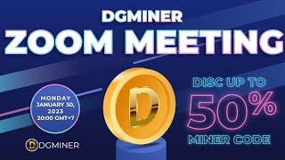 Zoom Meeting January 30, 2023 | dgminer.io