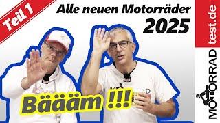 Neue Motorräder 2025 | Alle neuen Bikes für 2025 - Teil 1