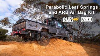 Parabolic Leaf Springs and ARB Air Bag Kit