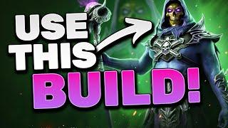 5 UNIQUE BUILDS for SKELETOR | DOES HE REALLY SUCK?