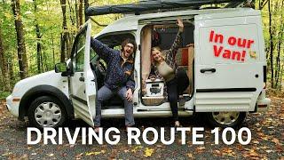 Vermont Route 100 Fall Foliage Van Life Road Trip (part 1): East Coast USA Things to Do, GyPSy Guide