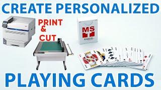 Customized Playing Cards (Print & Cut Solution by Labelgraff)