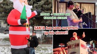 Christmas decorating, parade + the best karaoke jingle bells you've ever heard!