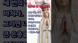  성모송 3 번 | 은총 치유 평화 | 5월 3일