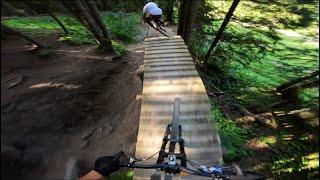 Chatel Bikepark / Zougouloukata & Black shore tracks with Matteo Inniguez