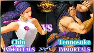 KOF XVThe Next Level Of KOF Shatter Strike Rank MatchTennosuke vs Chin️The Battle of Warriors