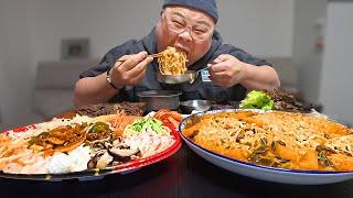 Yangjangpi, Kalguksu, Beef bulgogi Mukbang Eatingshow