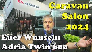 Zweimal Besonders:  Adria Twin Edition 600 SPB und Twin Sports 640 SGX - Caravan Salon 2024