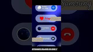 Dynamic Island In One UI 7 #samsung#shorts#youtubeshorts#techshorts#oneui7#dynamicisland#dynamic#lol