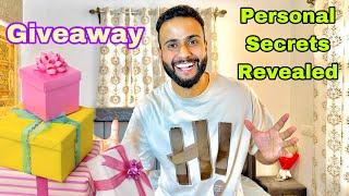 Revealing My Personal Secrets  My First Giveaway 