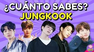 ¿Cuánto Sabes de "JUNGKOOK"? 🫰 | ¿Eres un Verdadero fan de BTS? Test/Trivia/Quiz