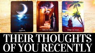 PICK A CARD THEIR THOUGHTS OF YOU RECENTLY  What Is On Their Mind? ️ Love Tarot Reading