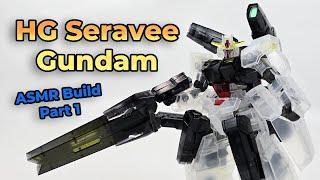 HG Seravee Gundam - Gundam 00 2nd Season MS Set (Clear Color) Part 1 ASMR Build