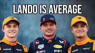 LANDO NORRIS IS AVERAGE IN THE BEST CAR