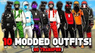 How To Get 10 GTA 5 Modded Outfits No Transfer Glitch!