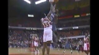 Chris Carr DUNKS On Mutombo (1997)