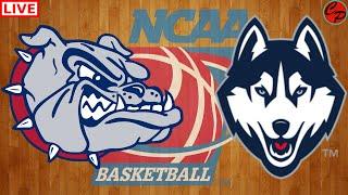 Gonzaga vs UCONN College Basketball Live Game Cast & Audio