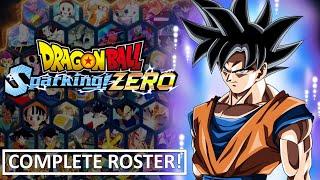 DRAGON BALL: SPARKING! Zero - FULL CHARACTER ROSTER UPDATE!