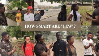 How Smart are UEW Students? I met Raf From Date Rush. OUT N' ABOUT On UEW North Campus.