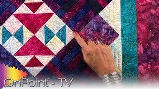 OnPoint TV Ep 401: Rail Fence Quilt Show