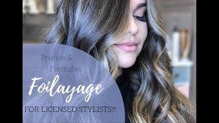 Hair transformation: sun kissed blended balayage and babylights (foilayage) process and formulas