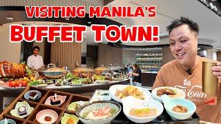 Incredible $25 Buffet at Manila's Buffet Town!  Endless Modern Asian Stations and Hot Pot!