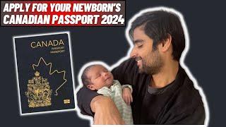 Apply for NEWBORN PASSPORT Canada 2024