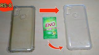 smart phone cover cleaning using ENO | ENO Mobile back cover cleaning