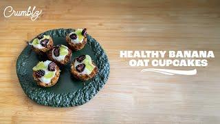 These Banana Oat Cupcakes Are the Ultimate Guilt-Free Treat! 