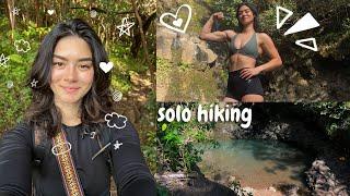 SOLO HIKE | waterfall & clear skies