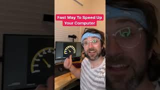 Easily speed up your PC with this trick!  w Matty McTech - #shorts