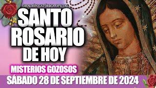 EL SANTO ROSARIO DE HOY SÁBADO 28 DE SEPTIEMBRE DE 2024MISTERIOS GOZOSOS/Santo Rosario de Hoy/NUEVO