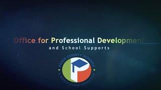 Pasco County Schools Office for Professional Development Introduction Video