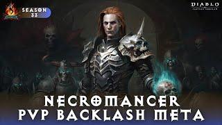 Diablo Immortal - Necromancer PVP Backlash Meta Season 33