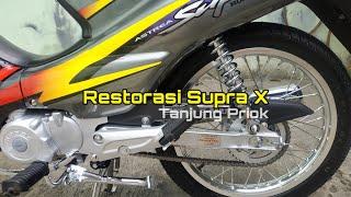 Supra Lama terbengkalai Sekarang Jadi Begini... | Restorasi supra x | Vins Modified